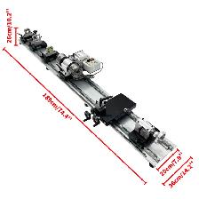 2-Head 2-Track Billiard Cue Repair Lathe Machine028366 - Photo 4
