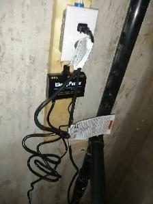DRAIN SNAKE ROUGH IN WASHROOM SUMP PUMP ISSUE WATERPROOFING WET - Photo 5