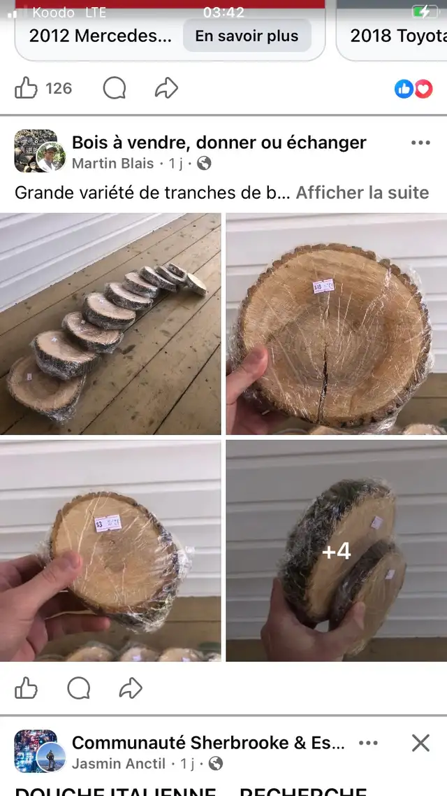 Bois en vente maintenant et le 28-29 Novembre 2026