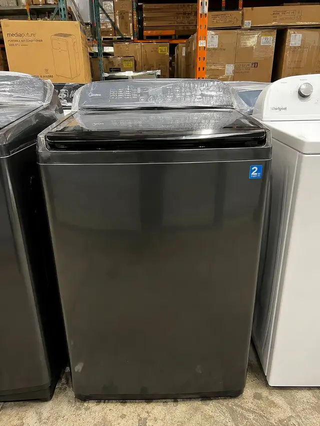 Washer - 27' Midea Top Load - Black Box Packed