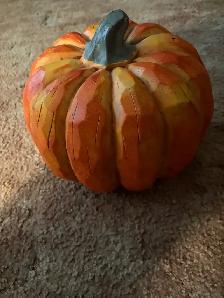 Decorative Pumpkin  pueces. Extra large sized.