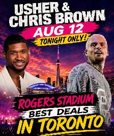 Usher & Chris Brown - Aug 12   Merch