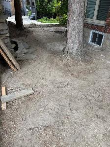 Looking for 2 guys to help finish a hardscape job.