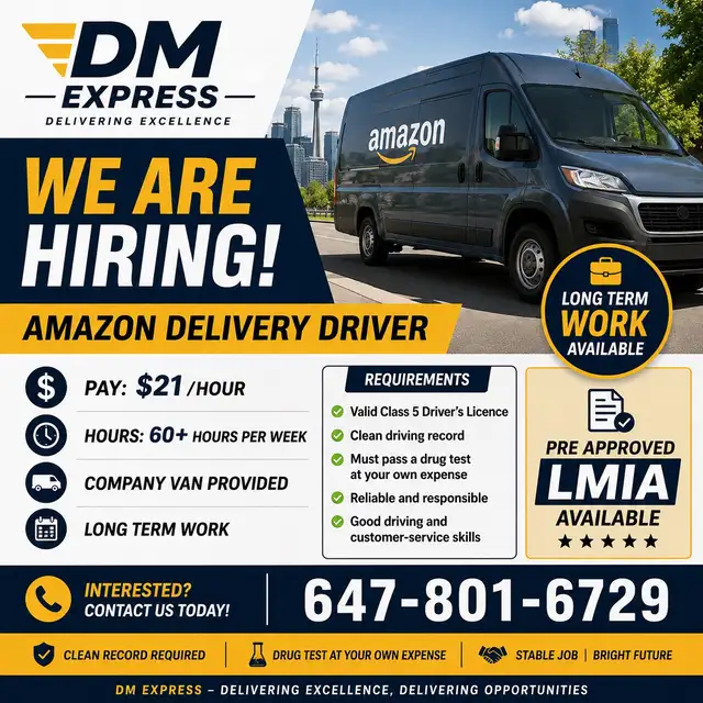 Hiring Class 1 & 5 Drivers