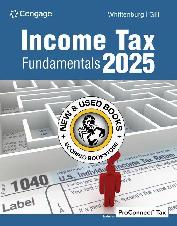 Income Tax Fundamentals 2025 Whittenburg 9780357988572