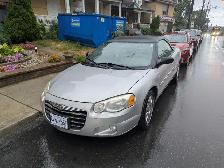 2004 Chrysler Sebring Convertible  $2,250 OBO