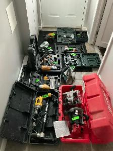 plusieurs outils électriques