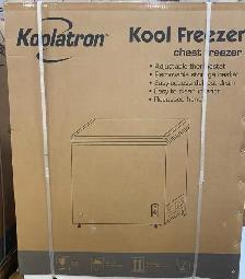 New 5.5 cu Apartment Size Chest Freezer,