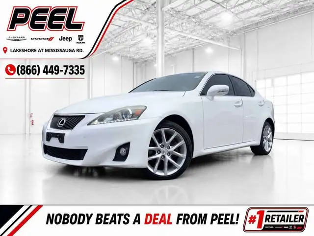 2012 Lexus IS 250 Heated Leather | Sunroof | AS IS | AWD