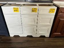 Bathroom Drawer Bank & Make-up Table Drawer Floor Demos