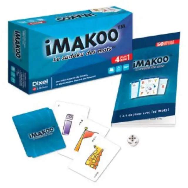 Jeu Imakoo - sudoku de mots