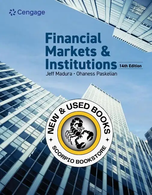 Financial Markets and Institutions 14th Edition 9780357988299