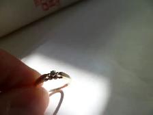 14kt yellow gold diamond ring - Photo 6