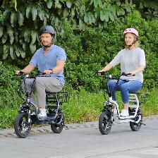 Power e-Scooter 750W 14' Tire Disc Break LED Highlight $299