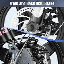 Power e-Scooter 750W 14' Tire Disc Break LED Highlight $299 - Photo 5