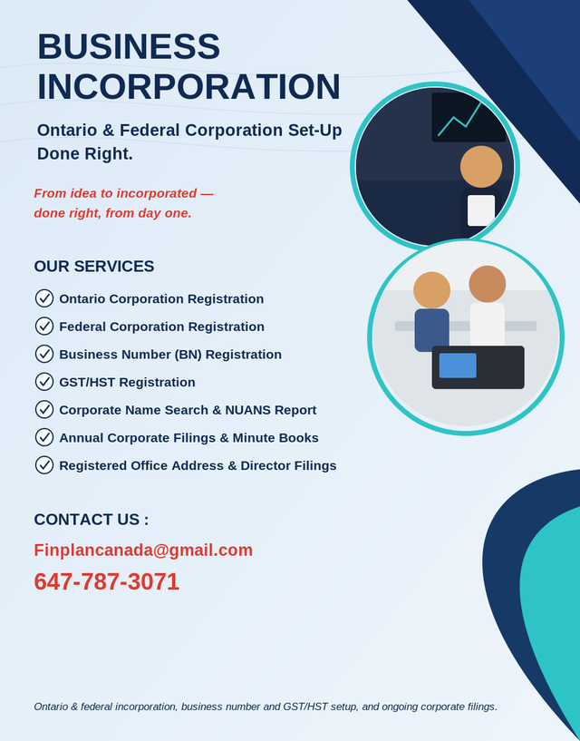 Business & Corporation Set-Up Services