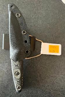 Fixed Tops UTE-02 1095 Carbon Steel Knife with Micarta Handle - Photo 4