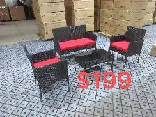 Brand New Simple 4pcs Patio Furniture Set Special $199 - Photo 4