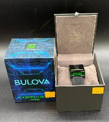 Special Edition Bulova 98c141 Computron D-Cave Digital Watch
