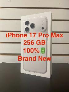 iPhone 17 Pro Max Silver 256GB 100% Battery Health Brand New