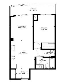Furnished large 1 bedroom Condo with wifi parking Yonge&Steeles - Photo 6