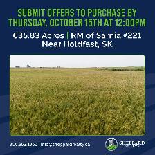 4 Quarters of Productive Grain Land | Near Holdfast, SK