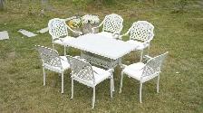 Brand New 7pcs Aluminum Patio Dining Set BBQ Table $1699 - Photo 6