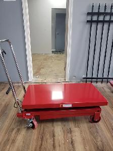 Manual Lift Table 36'x20' Platform Size  770 LBS/350 KGS - Photo 4