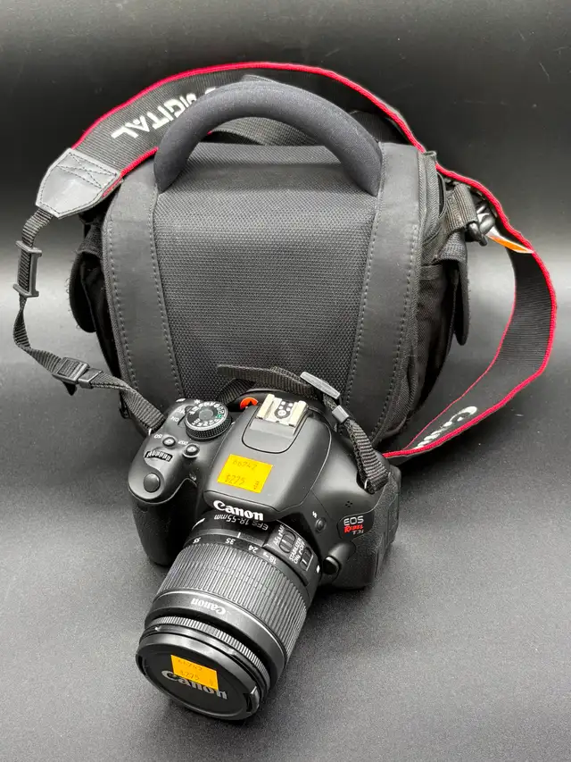 Canon Rebel T3i DSLR Camera with 18-55mm Lens
