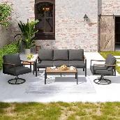 Brand New 5pcs  Patio Furniture with Swivel Chair Special $999 - Photo 5