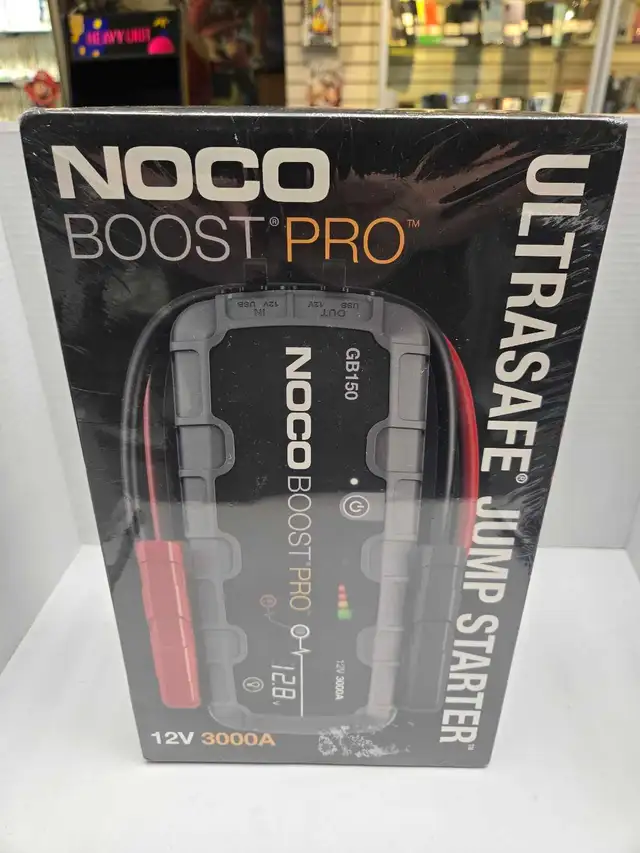 Noco Boost Pro GB150 12v 3000A Ultra Safe Jump Starter NEW