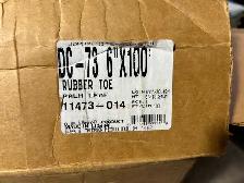 2 - 100 FT. ROLLS OF RUBBER TOE BASE BOARD MLDS4' IN BLUE AND 6 - Photo 2