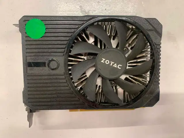 Graphics Card ZOTAC GEFORCE GTX  1050 Ti 4GB 128BTT GDDR5  P/N