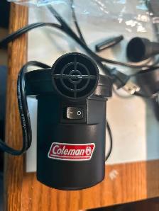 Electric Air Pump with Hose - QuickPump - 2 Adapters - 120 Vas