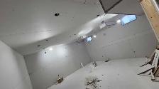 Drywall install starting at .50/sqft, Taping, Popcorn removal