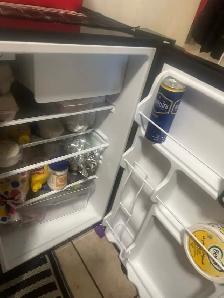 mini fridge  and air conditioner fans everything must sale