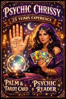 psychic Chrissy love and relationship specialist