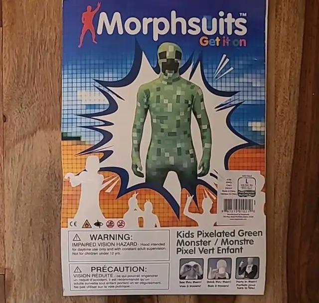 Halloween Morphsuit Costume