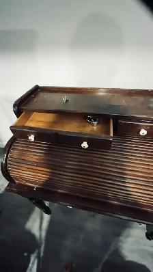 vintage post office roll top desk - Photo 3