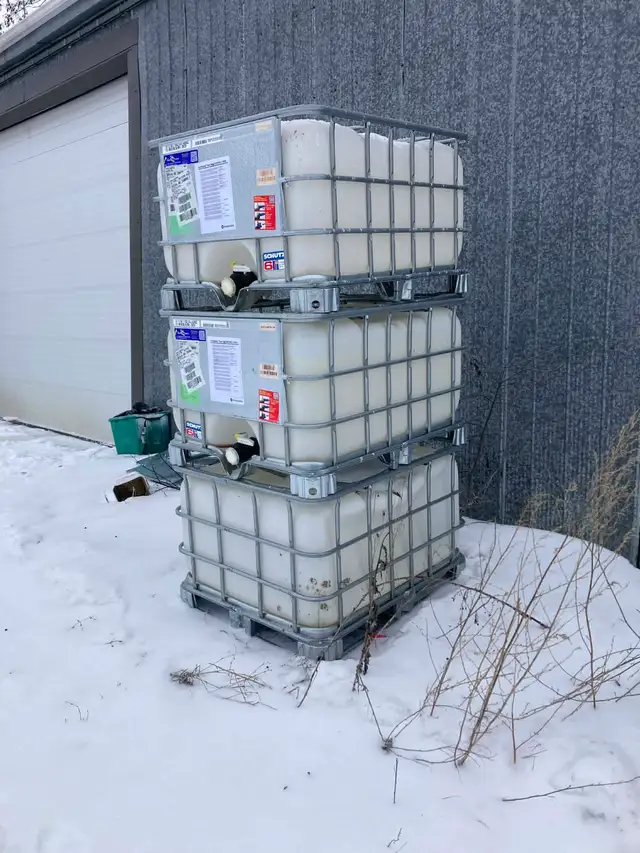 Food grade 500 L water tank rain barrel IBC tank