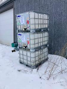 Food grade 500 L water tank rain barrel IBC tank