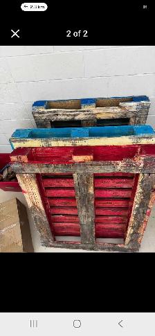 Wooden Shipping Pallets/Scrap metal clean up