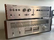 Sony TA-1066 Solid State. Pioneer stéréo tuner TX-6700