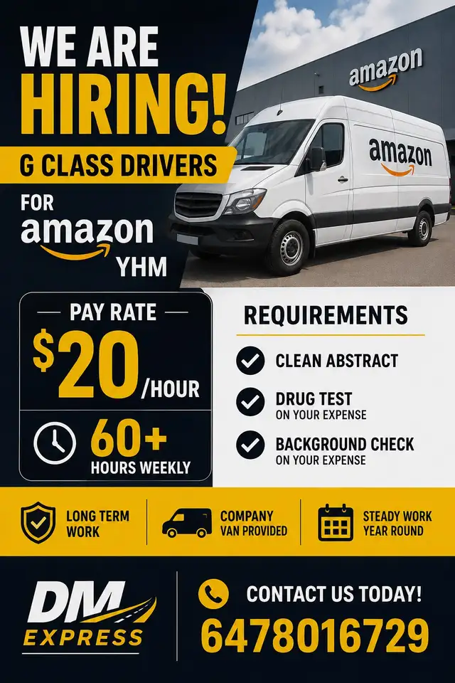 Hiring G Drivers