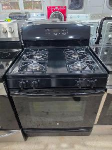 GE 30' Black Freestanding Full GAS Stove Oven Range Can DELIVER