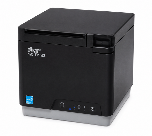 Star Micronics mC-Print3 Black 3' Ethernet USB Bluetooth Printer