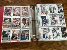 1992 UPPER DECK BASEBALL 800 Cards Complete Set in a Binder ! - Photo 8