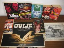 Killer Books and a Ouiji Board 20$!