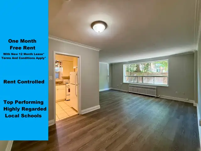 One bedroom apartment rental on Bayview south of Davisville