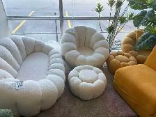 Brand New Pumpkin Couch with Stool or Loveseat $399 to $499 - Photo 4